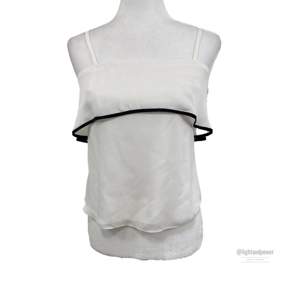Alice + Olivia Tops - alice + olivia Stacey Bendet Tiered Silk Tank NWT